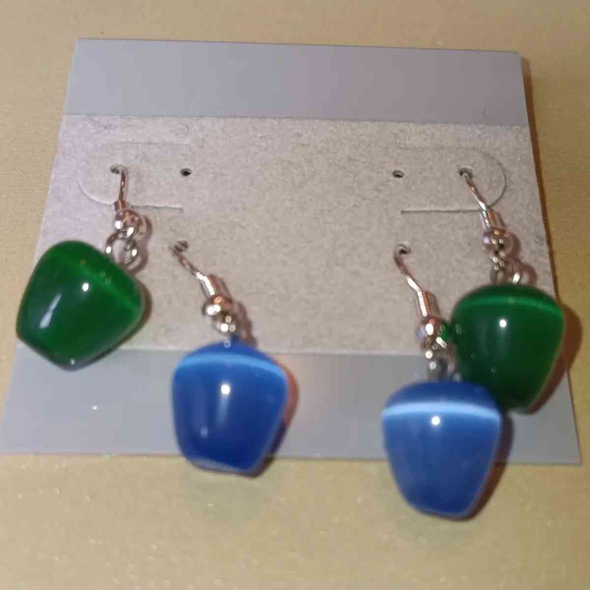 handmade earrings 3 each