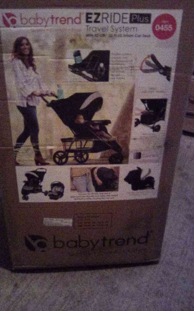car seat and stroller combo brand new