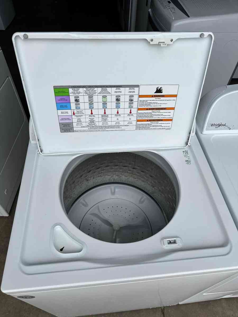 Washer And Electric Dryer