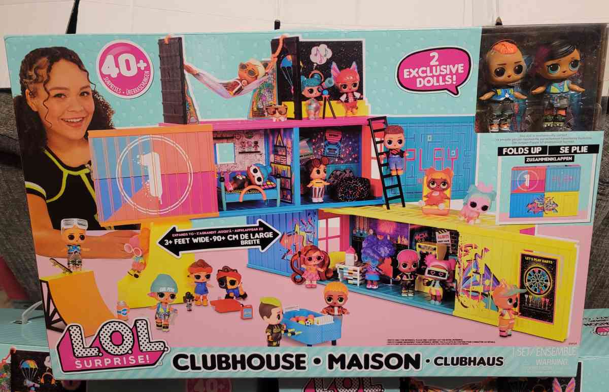 LOL SURPRISE CLUBHOUSE MANSION