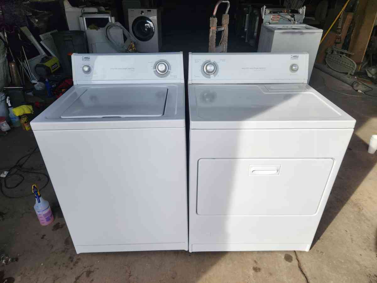 Washer And Electric Dryer