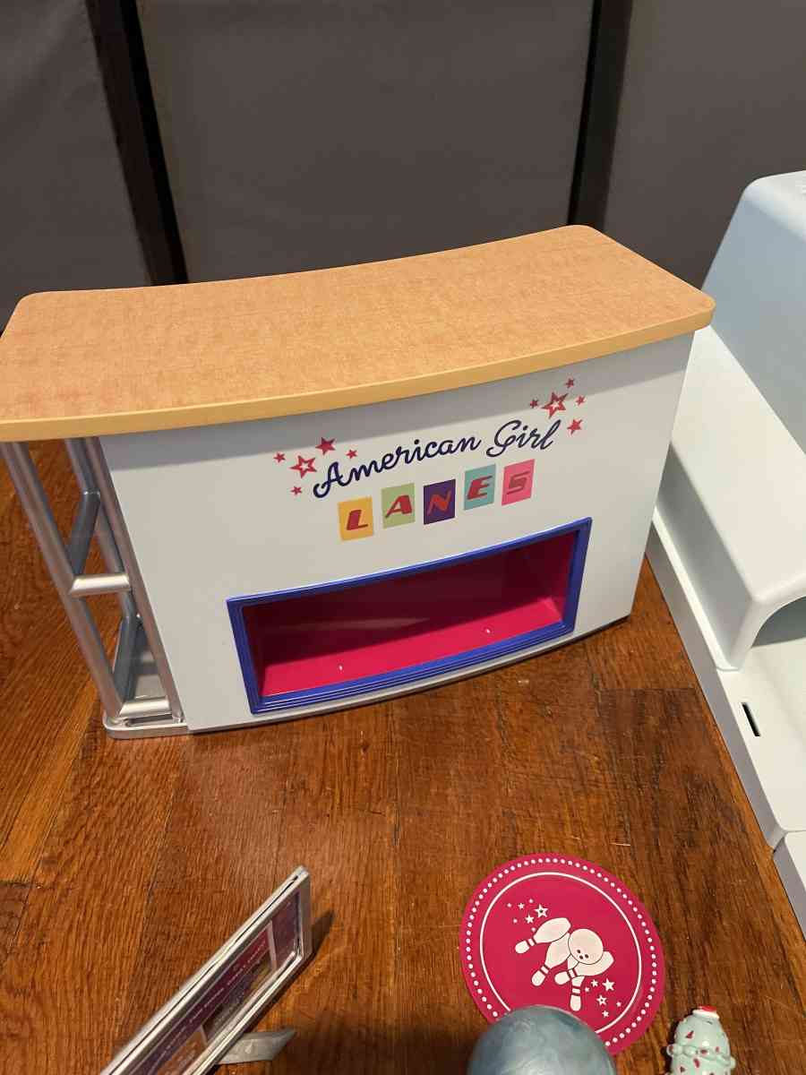 American girl bowling set