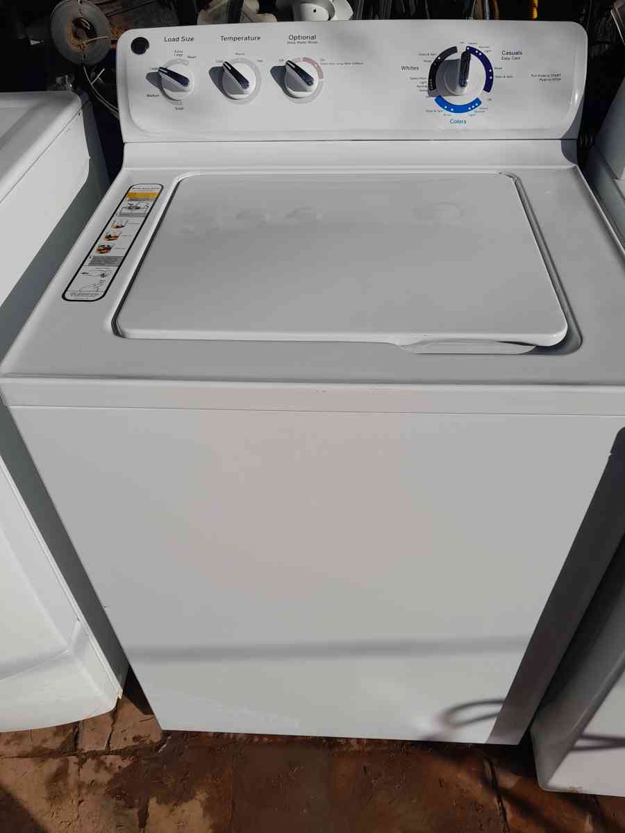 WASHER GE WORKING WITH WARRANTY 6 MONTH