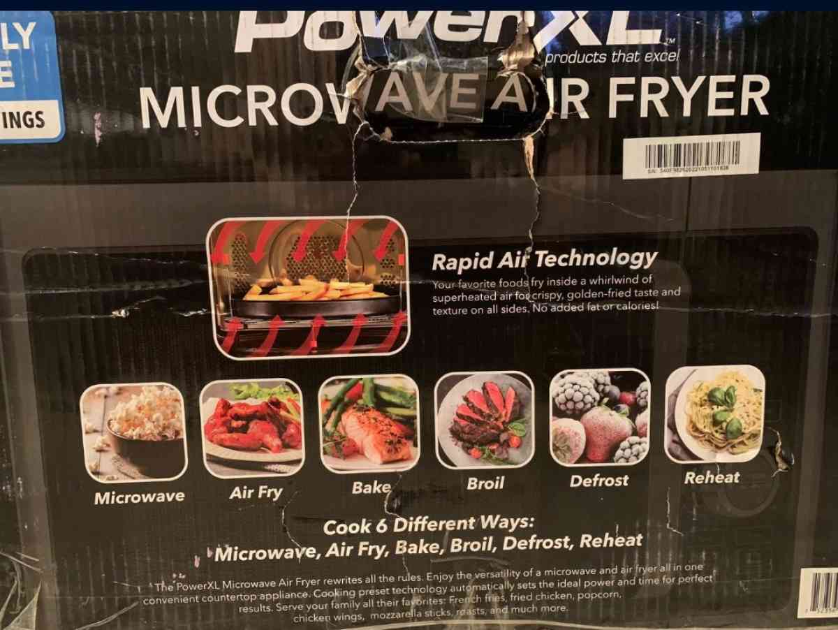 PowerXL Microwave Air Fryer
