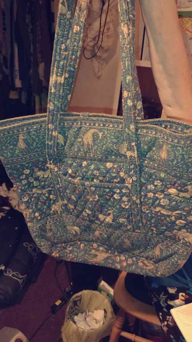Vera Bradley Vintage Animal Kingdom tote bag