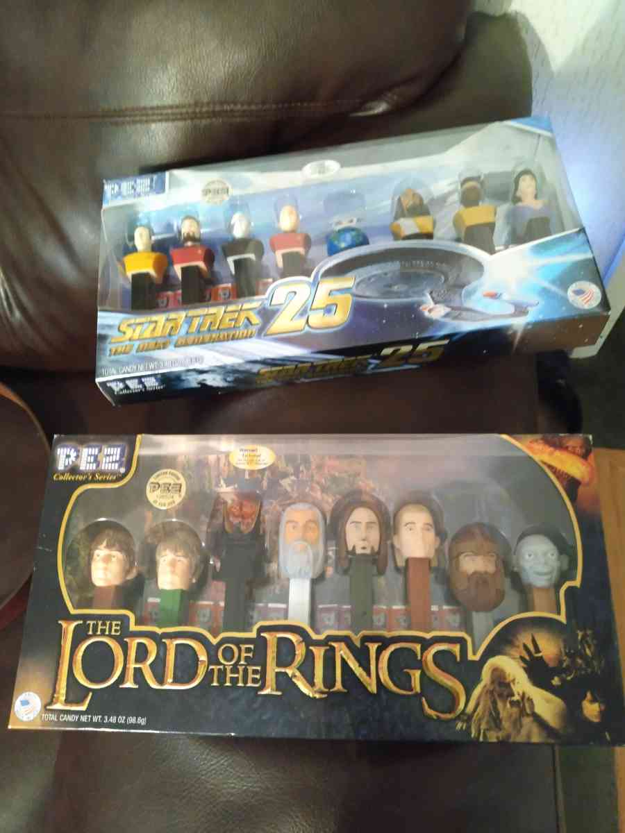 block car and bike and pez collector items