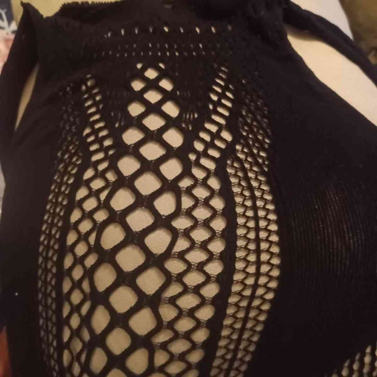 fishnet never worn brand new in plastic