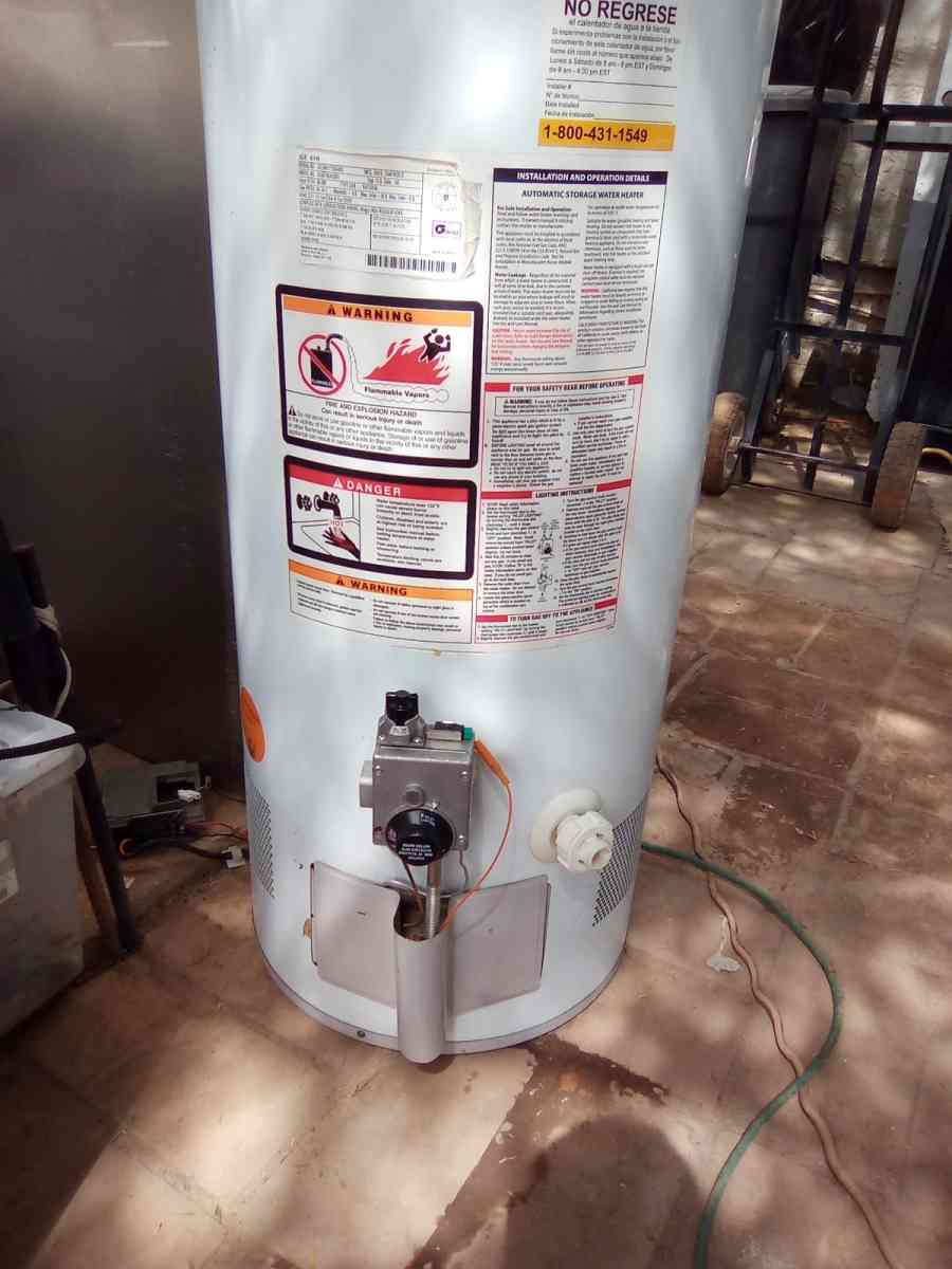 WATER HEATERS ELECTRIC PROPANE GAS DIFFERENT PRICE NEW USED