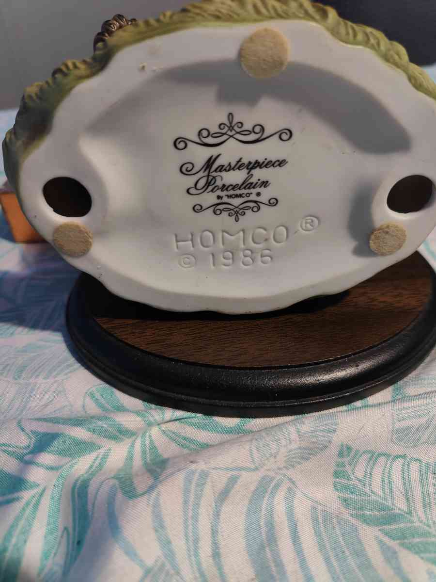 adorable baby bear in tree stump eating apple knick knack ma