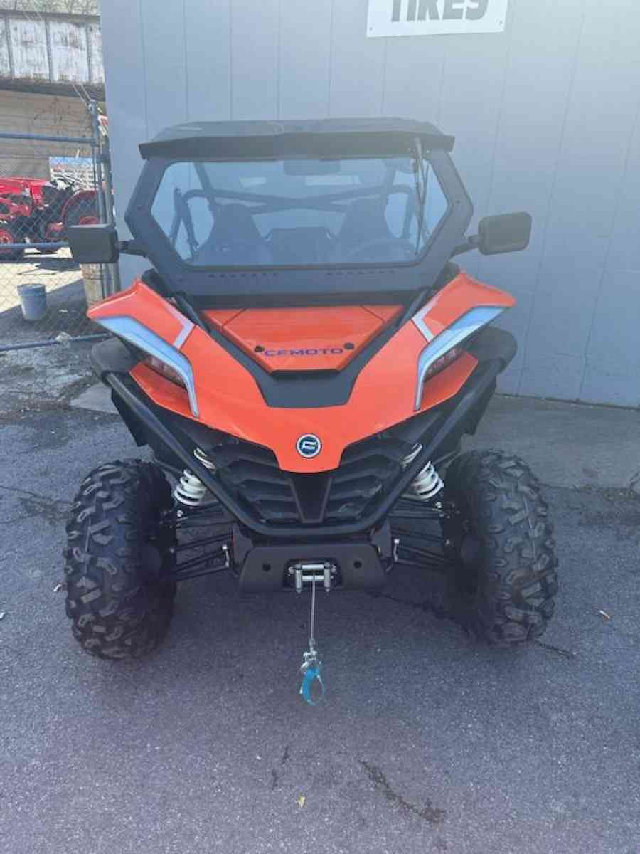 cf moto z950 ho sport utv with 60 miles and tons of upgrades