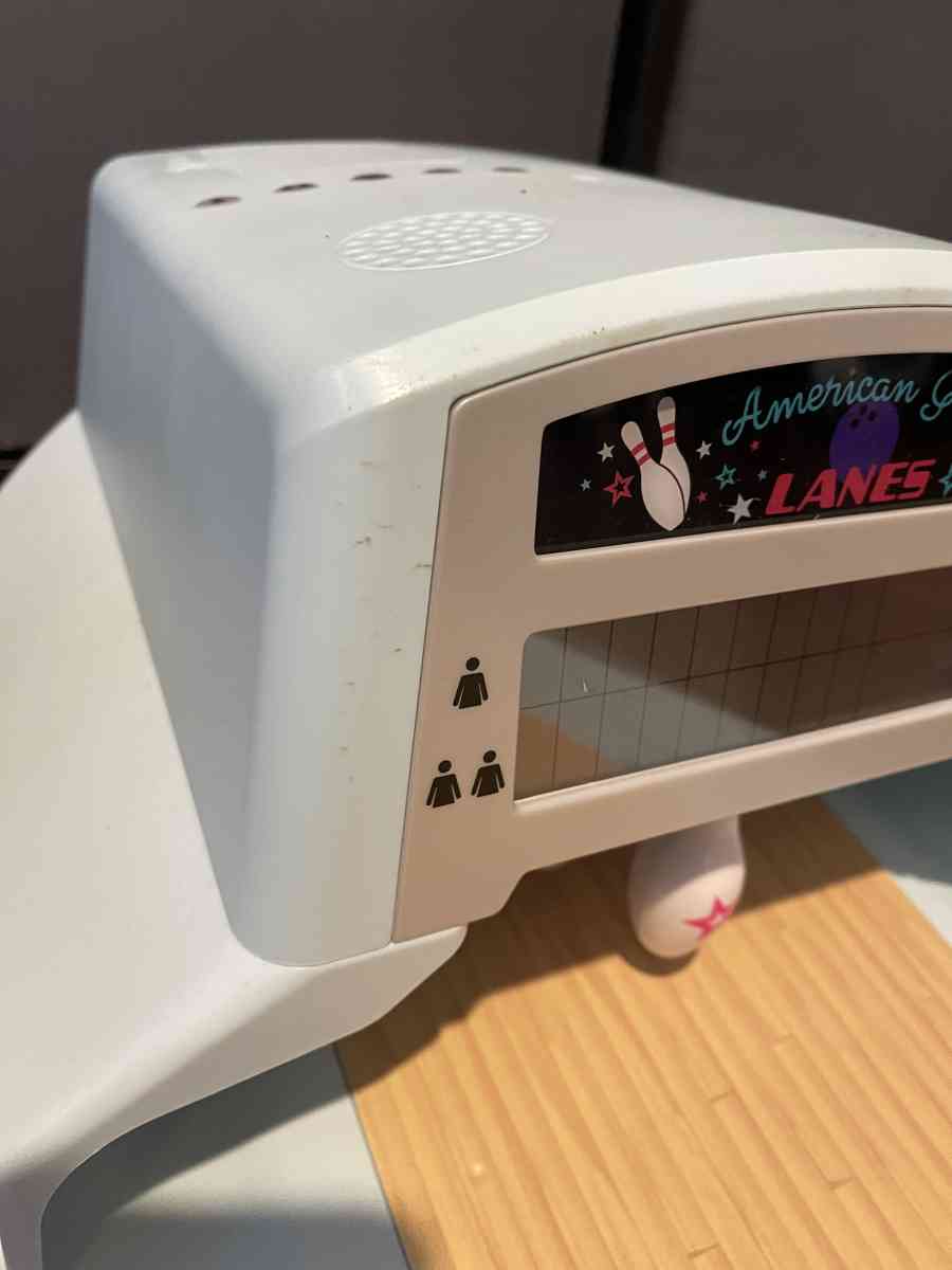 American girl bowling set