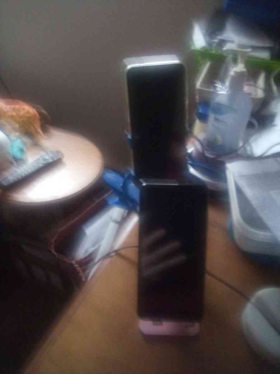 two cell phones