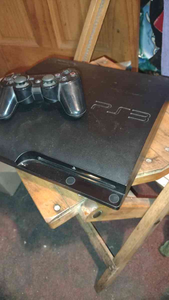 PlayStation 3 with games