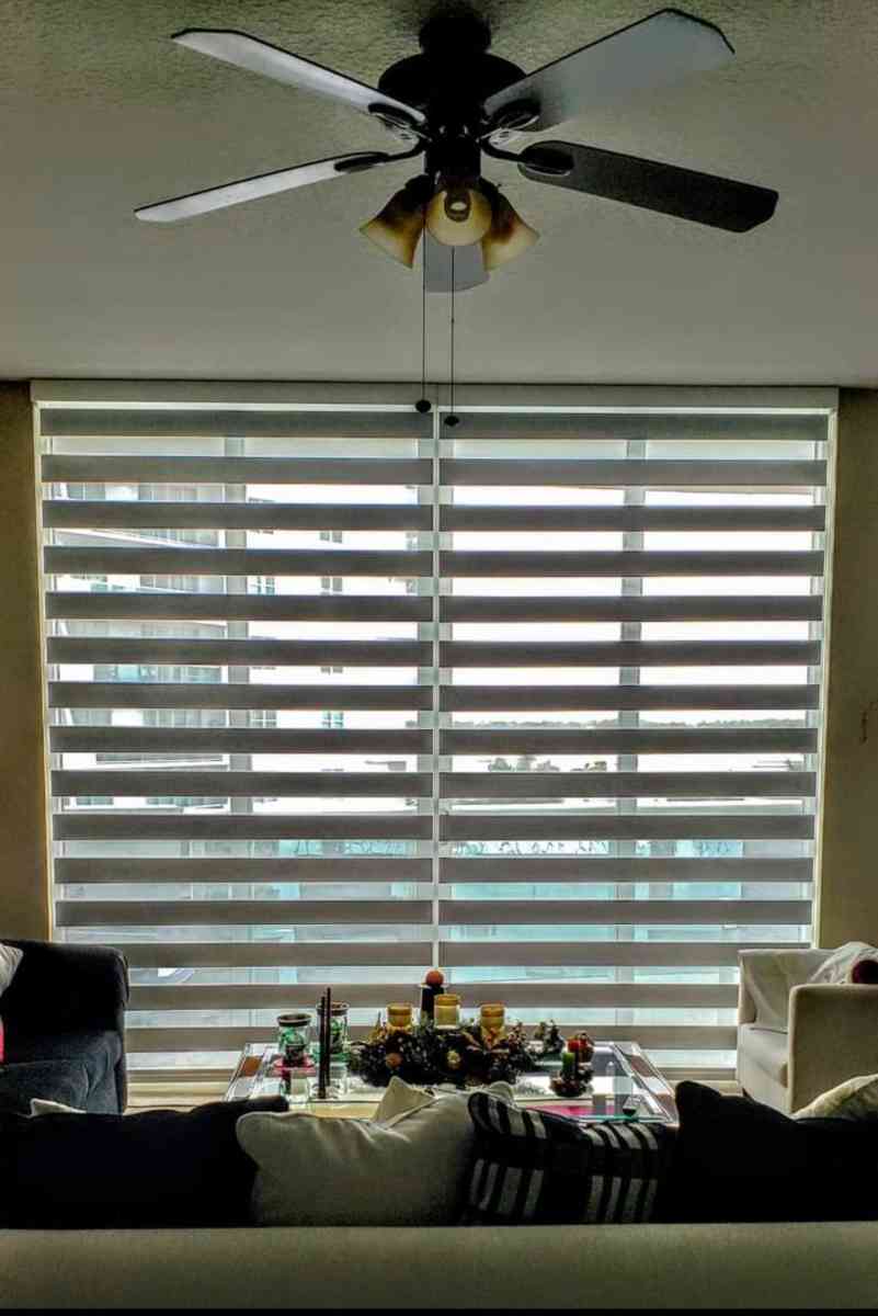 zebra Shades o Roller shades screen and blackout en especial