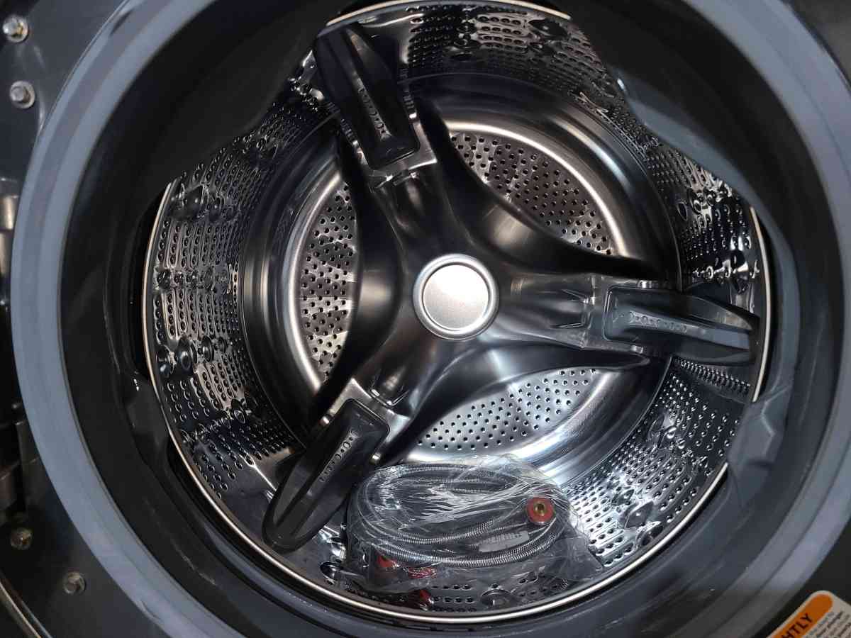 Stainless Steel LG Front Load Washer and Dryer Set