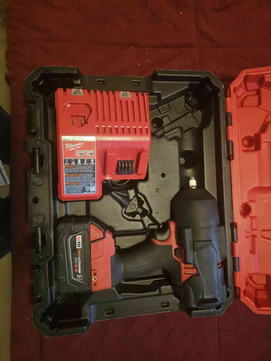 Milwaukee high torque impact gun