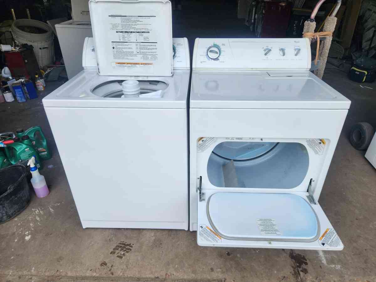 Washer And Electric Dryer