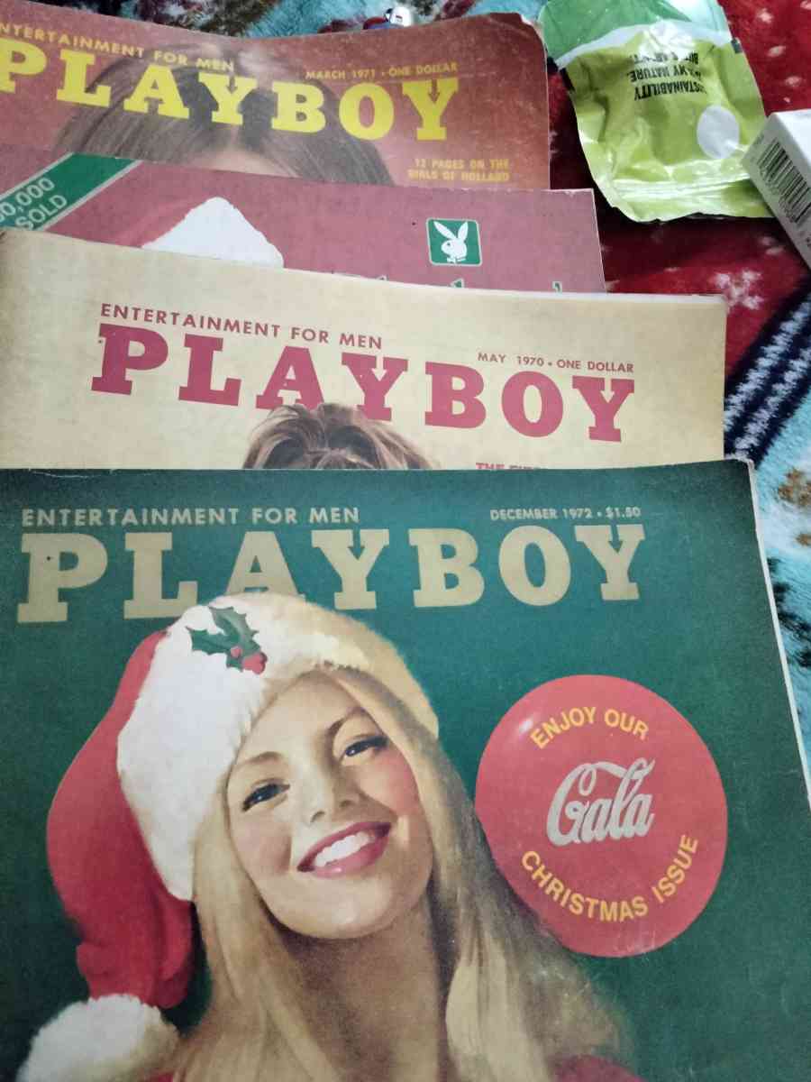 1968 to 2001 Playboy Magazine 10 different stacks 40 a stack