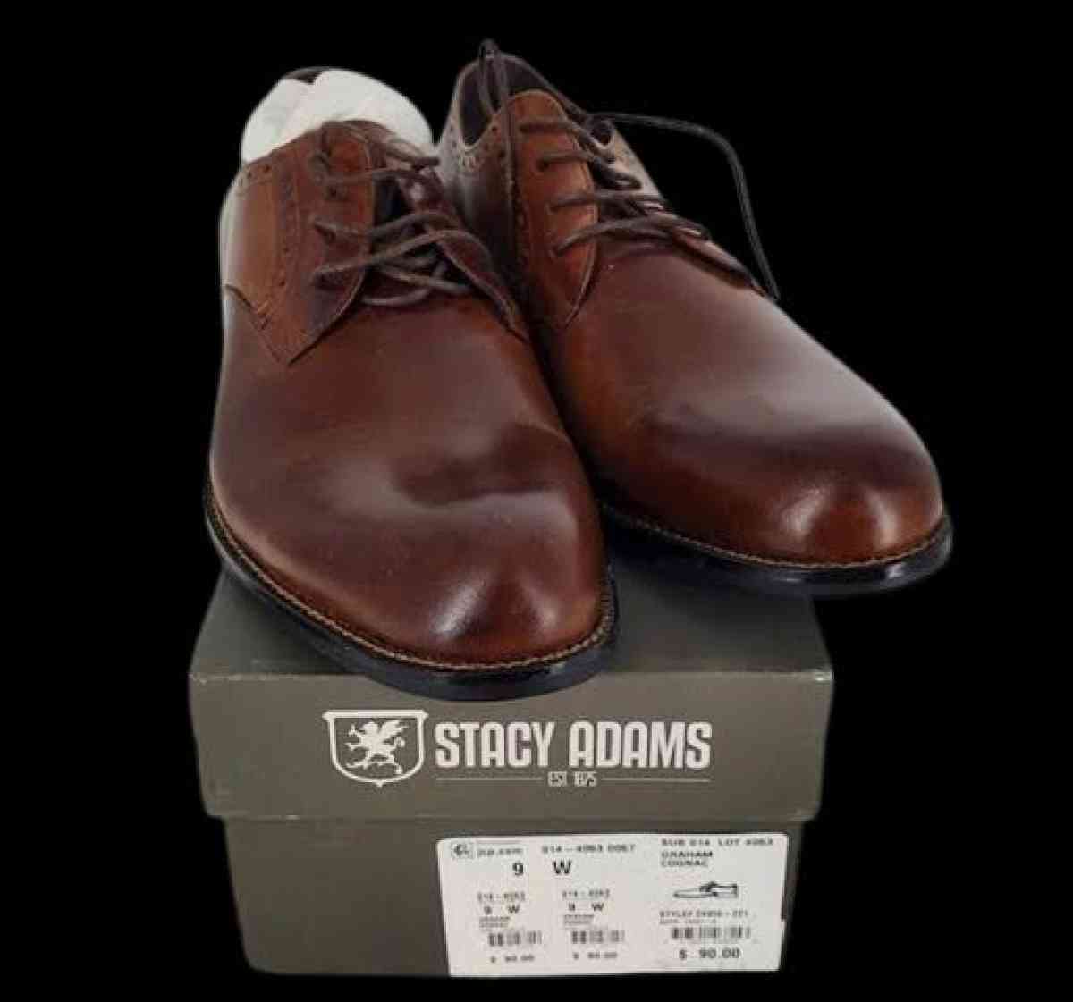 NEW Stacy Adams Leather Graham