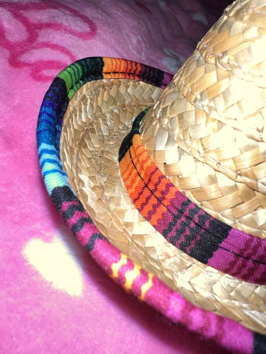 sombrero straw hat for dolls