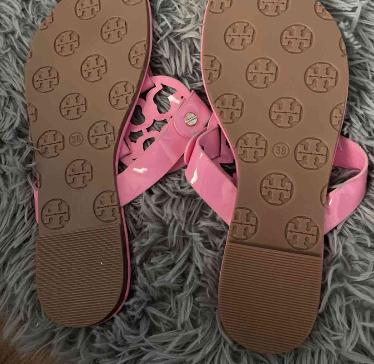 pink Tory Burch sandals