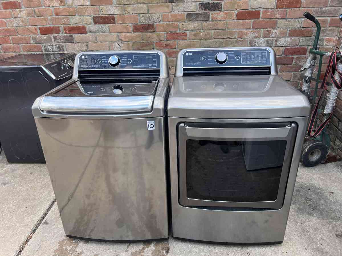 Washer And Electric Dryer