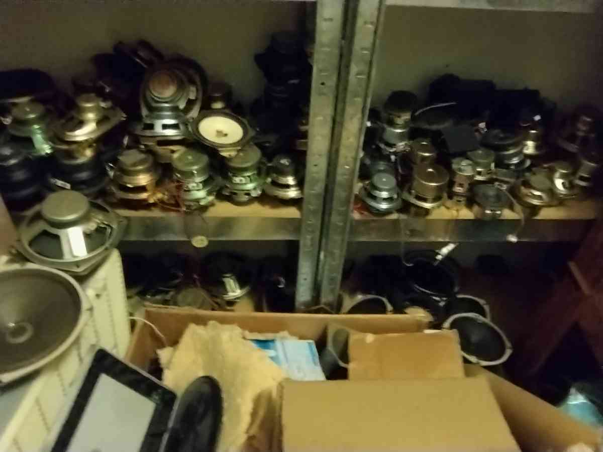 Speakers Raw Drivers Tweeters Mods and Woofers