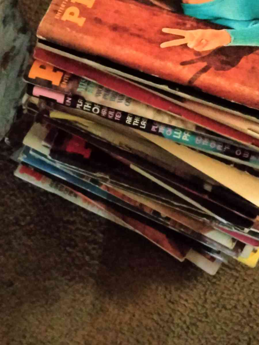 1968 to 2001 Playboy Magazine 10 different stacks 40 a stack