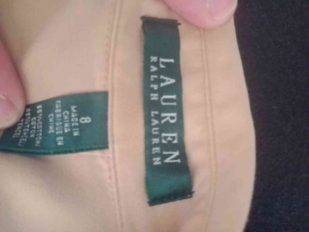 Ralph Lauren Vintage Safari Dress sz 8