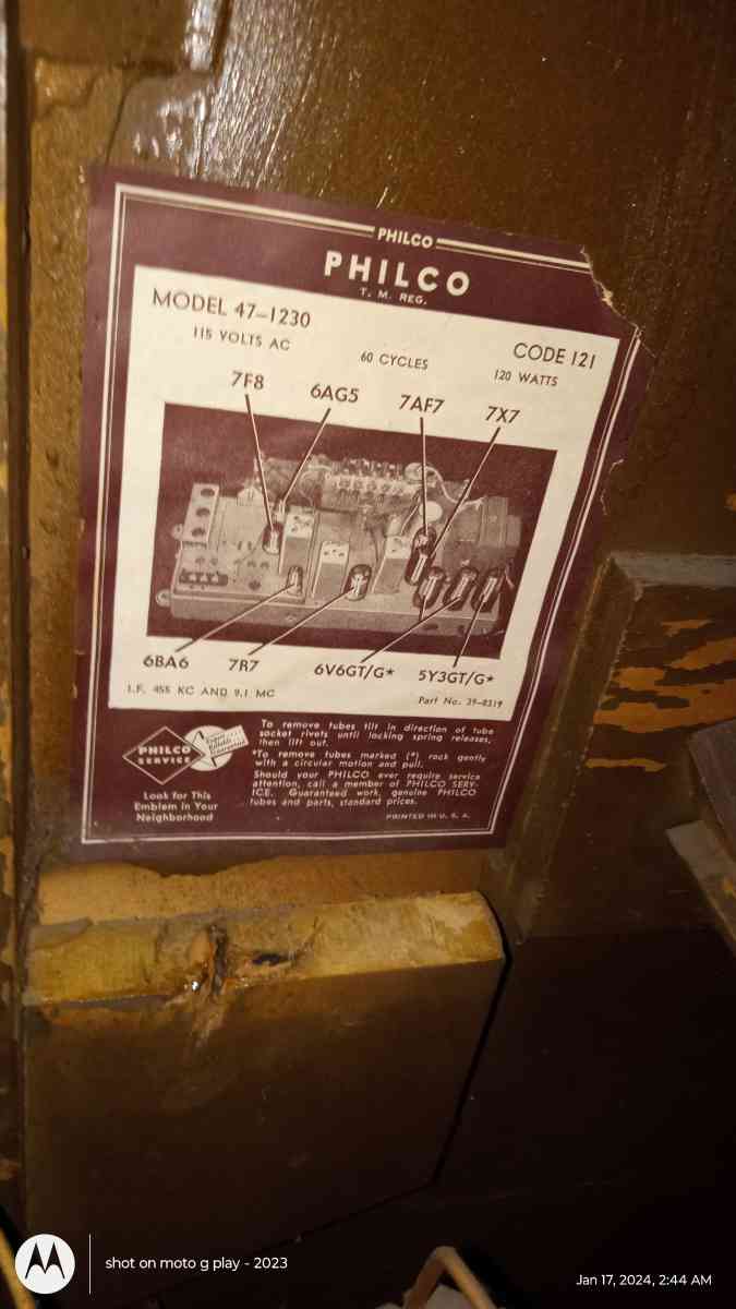 antique floor radio with phono