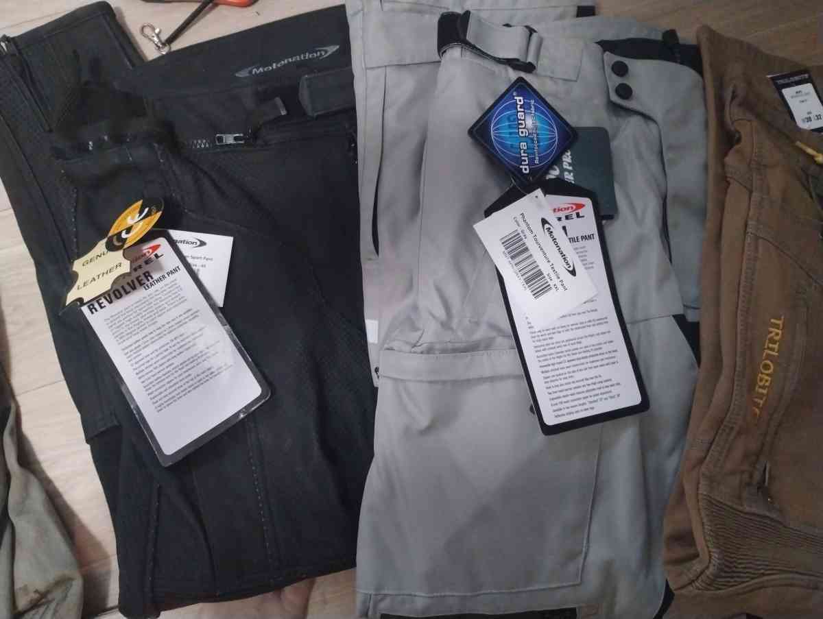 motornation motorcycle sportswear pants and jackets