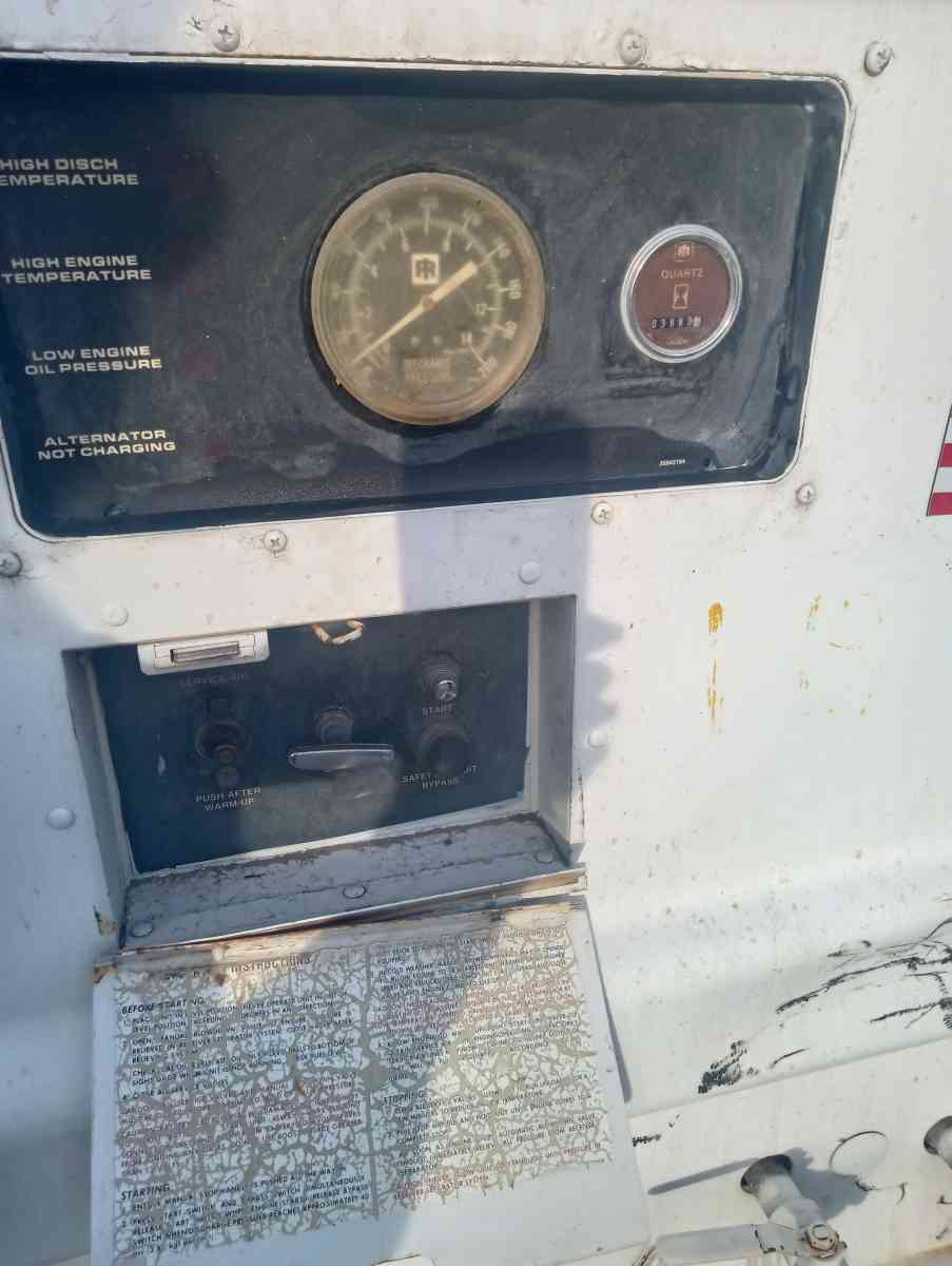Ingersoll Rand 185 Portable Air Compressor  Diesel