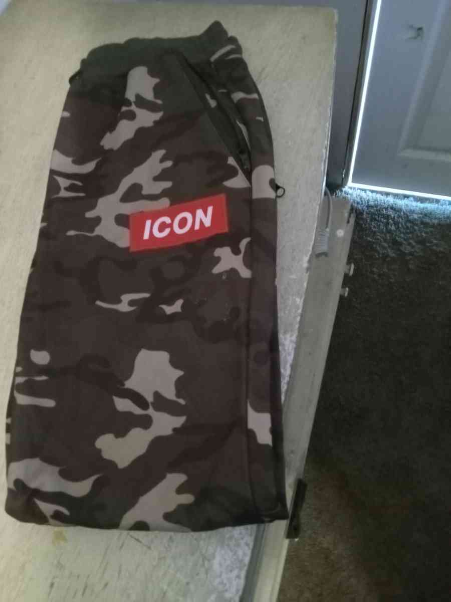 Mens Prime Camo Fleece Joggers