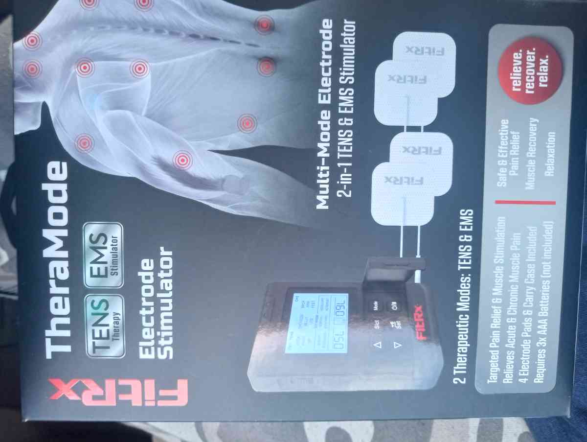 FixRx thera mode 10s therapy and EMS stimulator