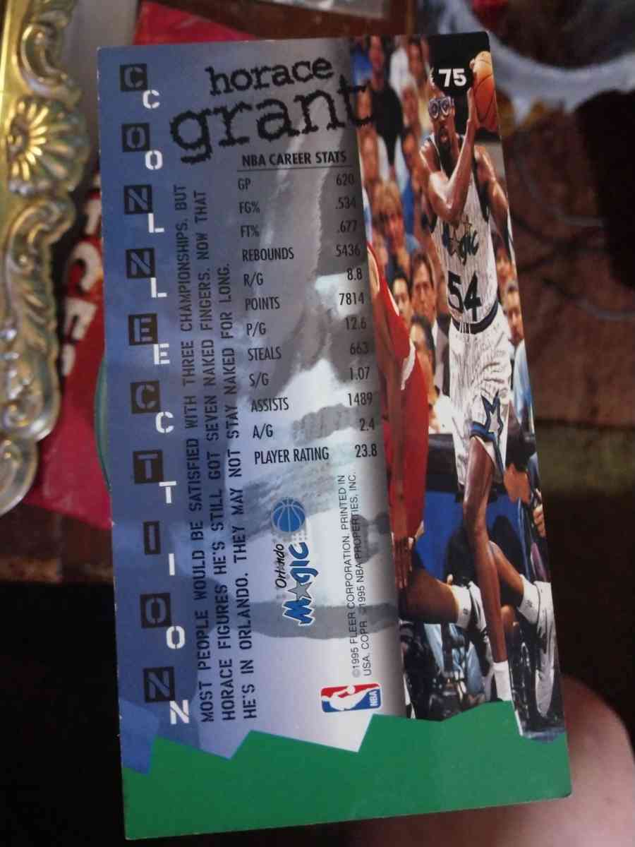 Horace Grant Basketball Card