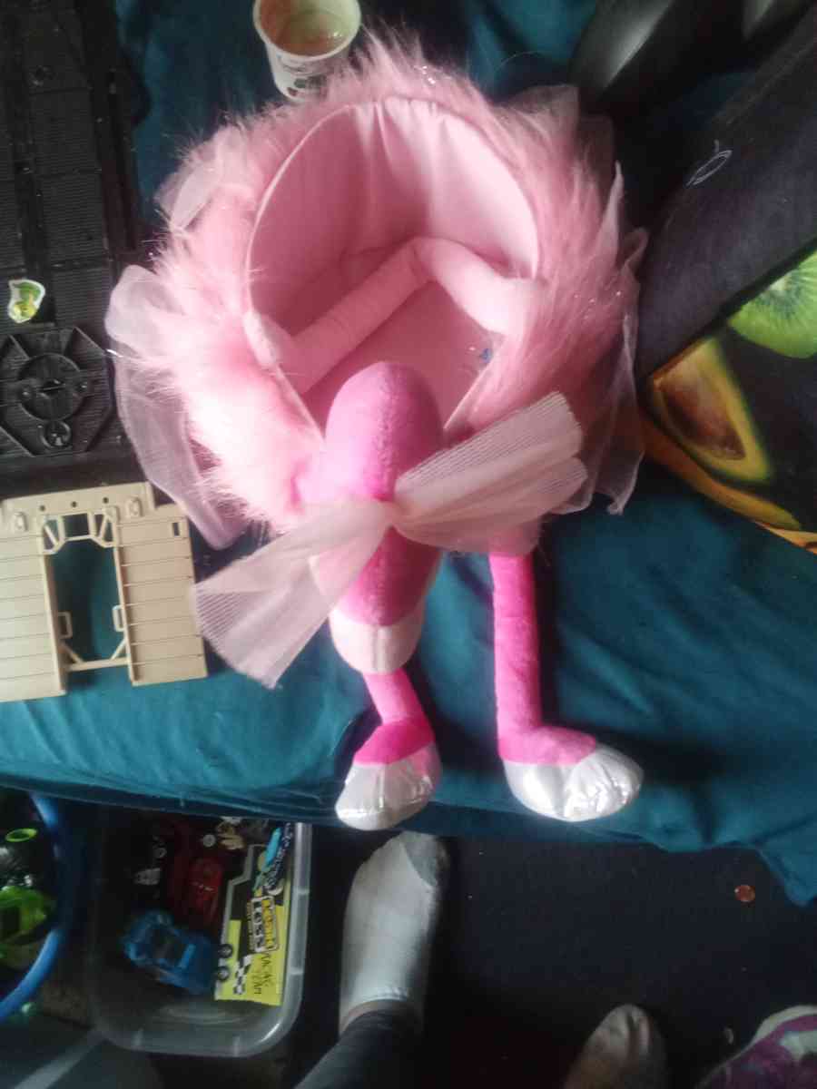 flamingo easter basket