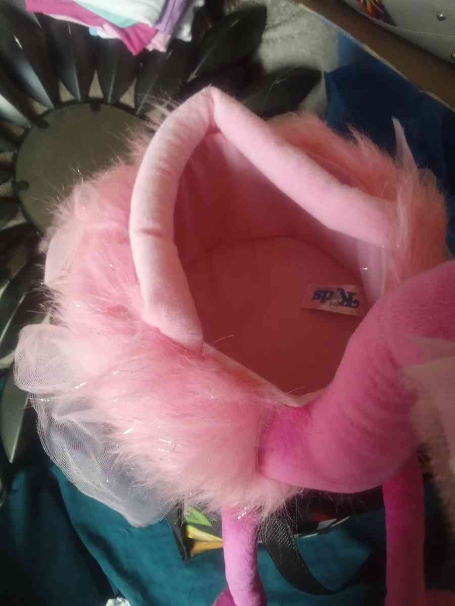 flamingo easter basket