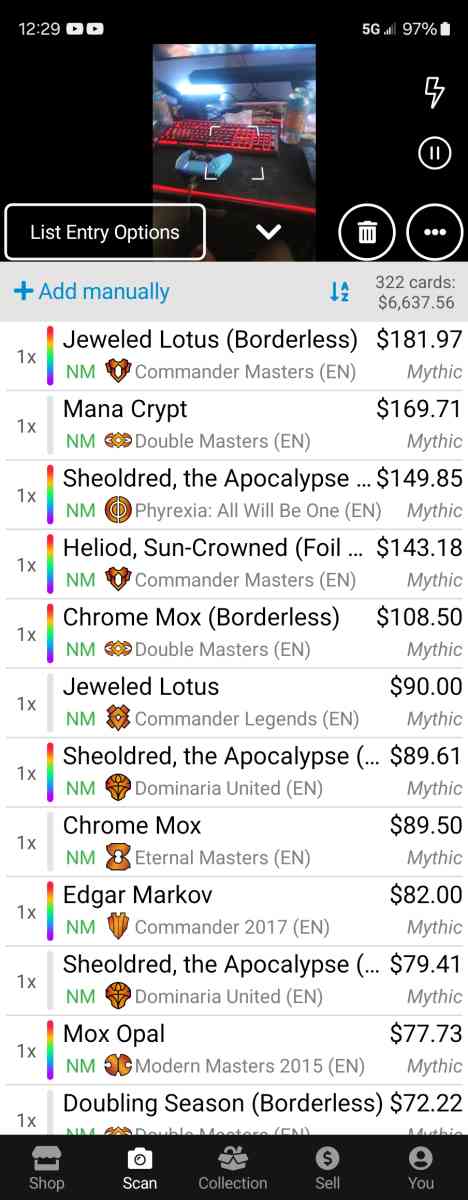 Magic the Gathering Lots