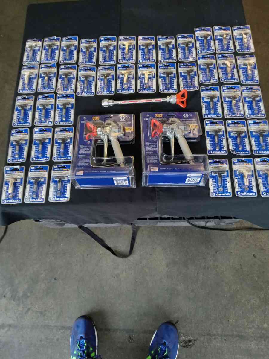 Painter Spray Guns and Spray tips