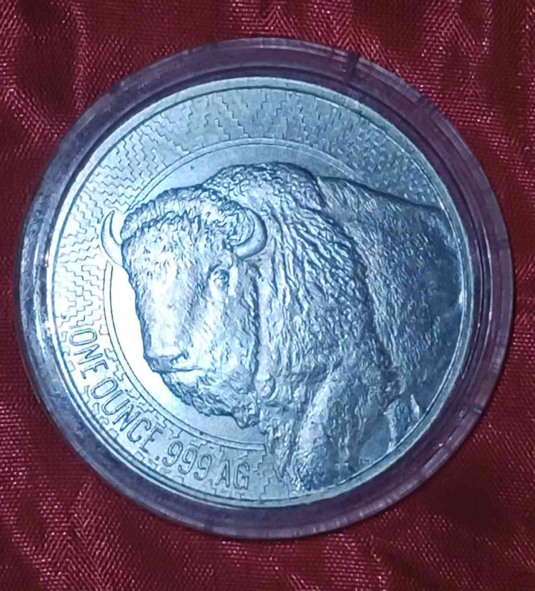 1 oz Buffalo round