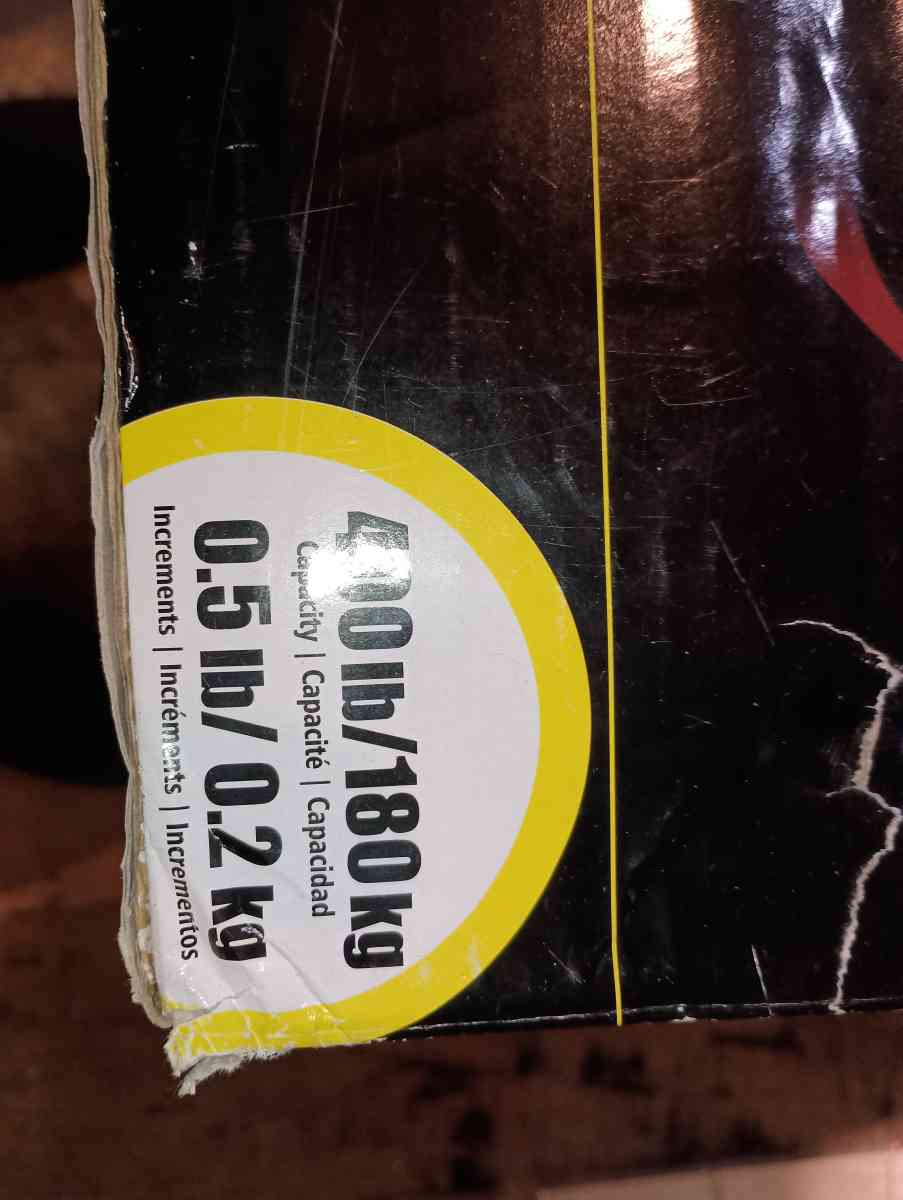 Rubbermaid digital scale 400 lb