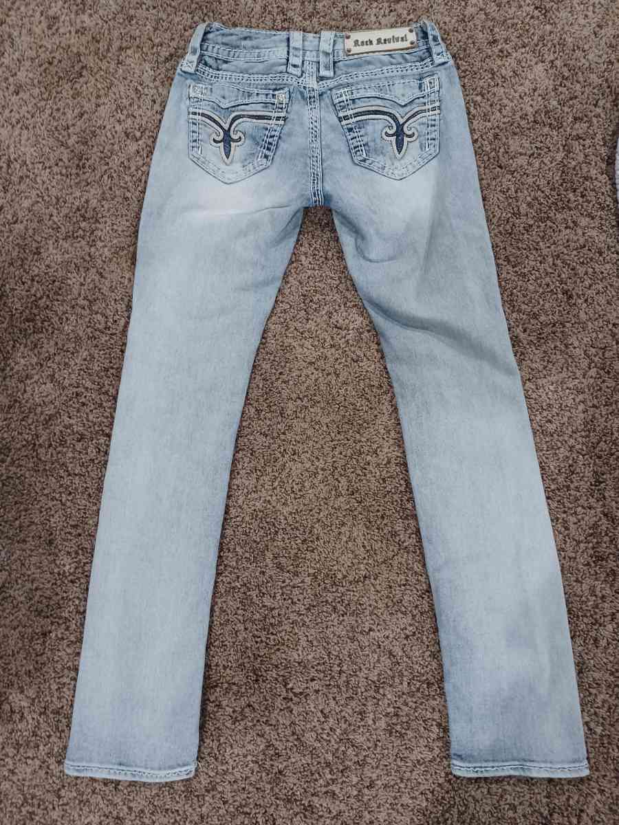 WOMENS ROCK REVIVAL JEANS ALL SZ 26