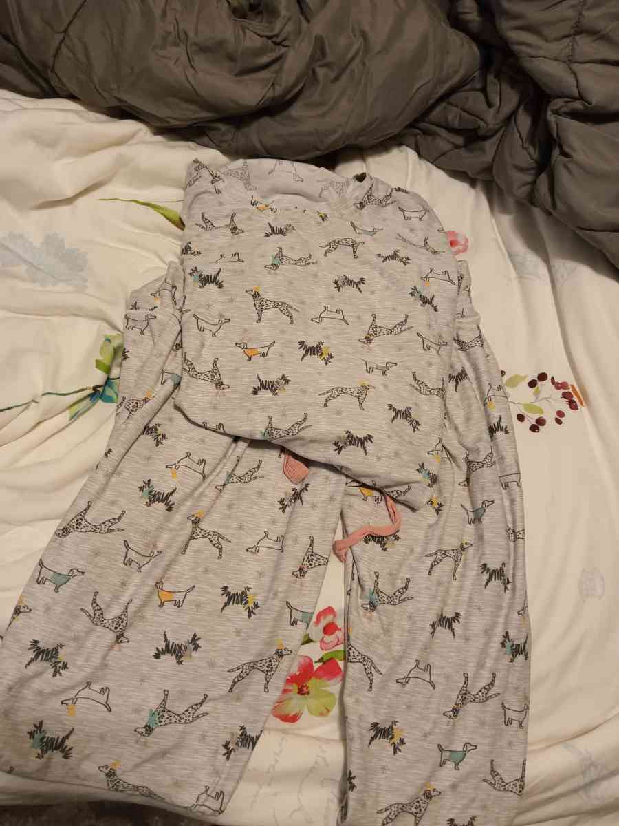 dog PJ size medium