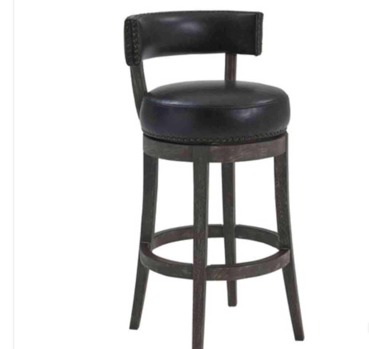 Corbin Faux Leather 26 Swivel Counter Stool