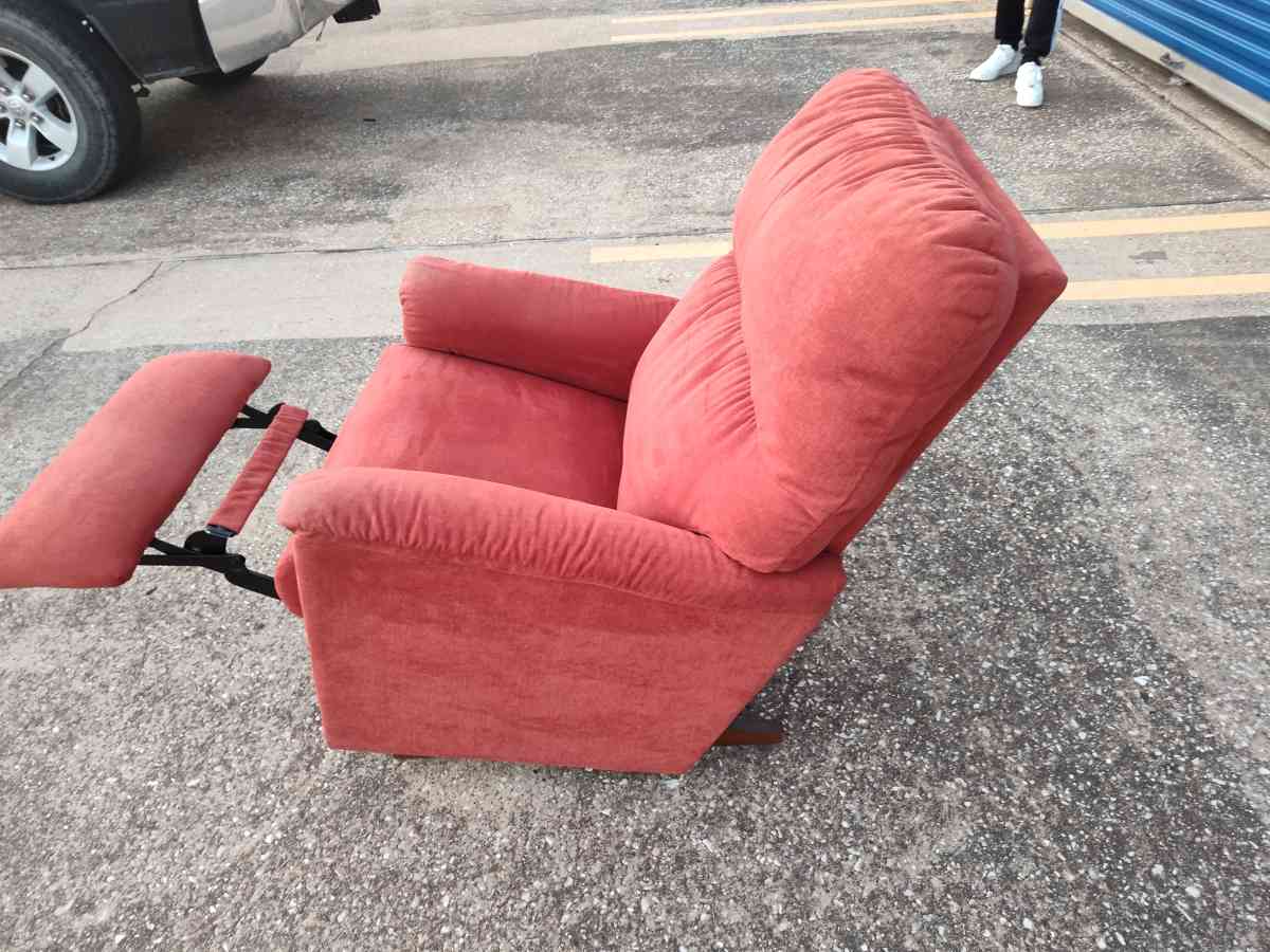 red recliner