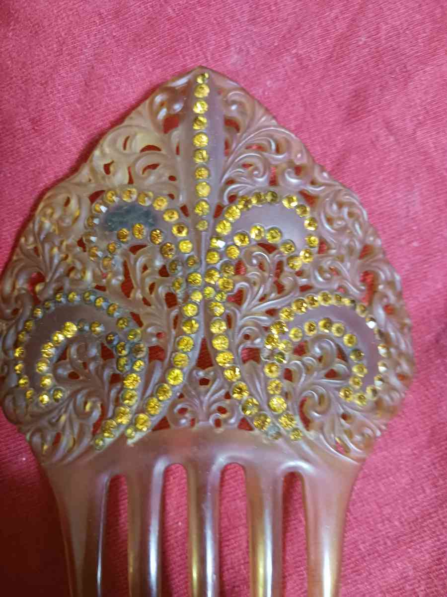 vintage hair decorative piece