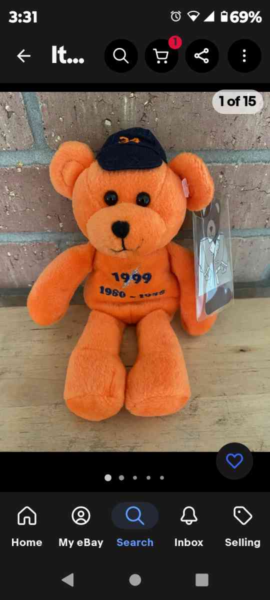 its a collectable bear zoom in