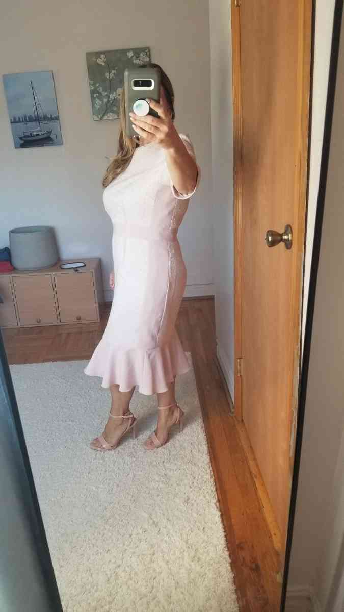 Rickie freeman Teri jon dress