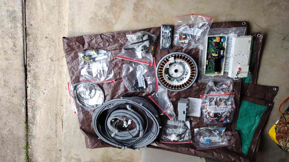 LG Smart washer factory parts new