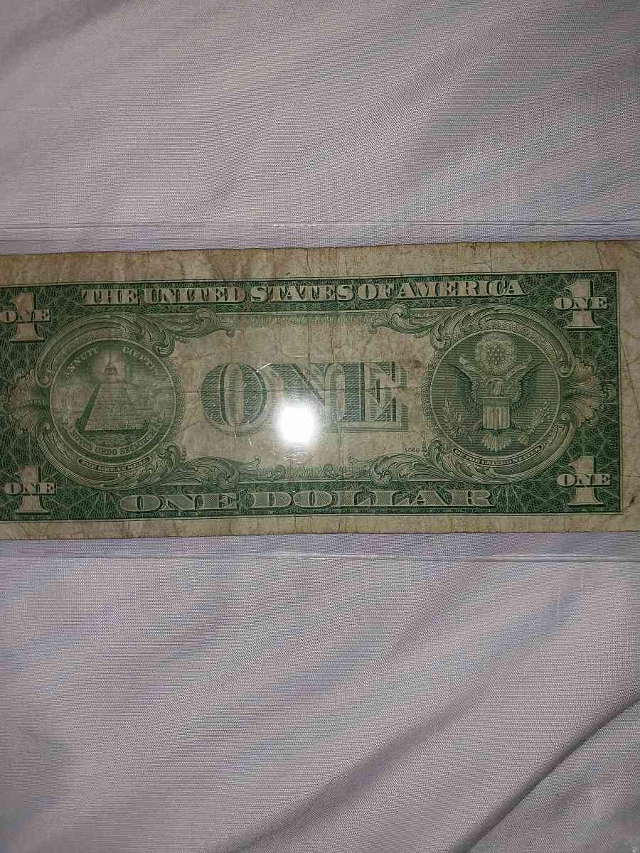 1935 D series silver certificate